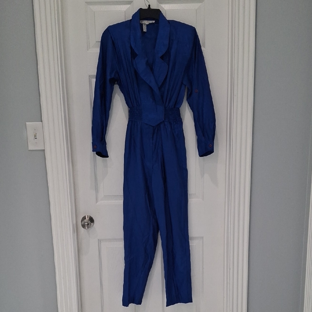 Elegant Blue Women's Jumpsuit